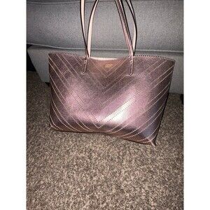 Victoria Secret Tote Bag Rose Gold Preowned